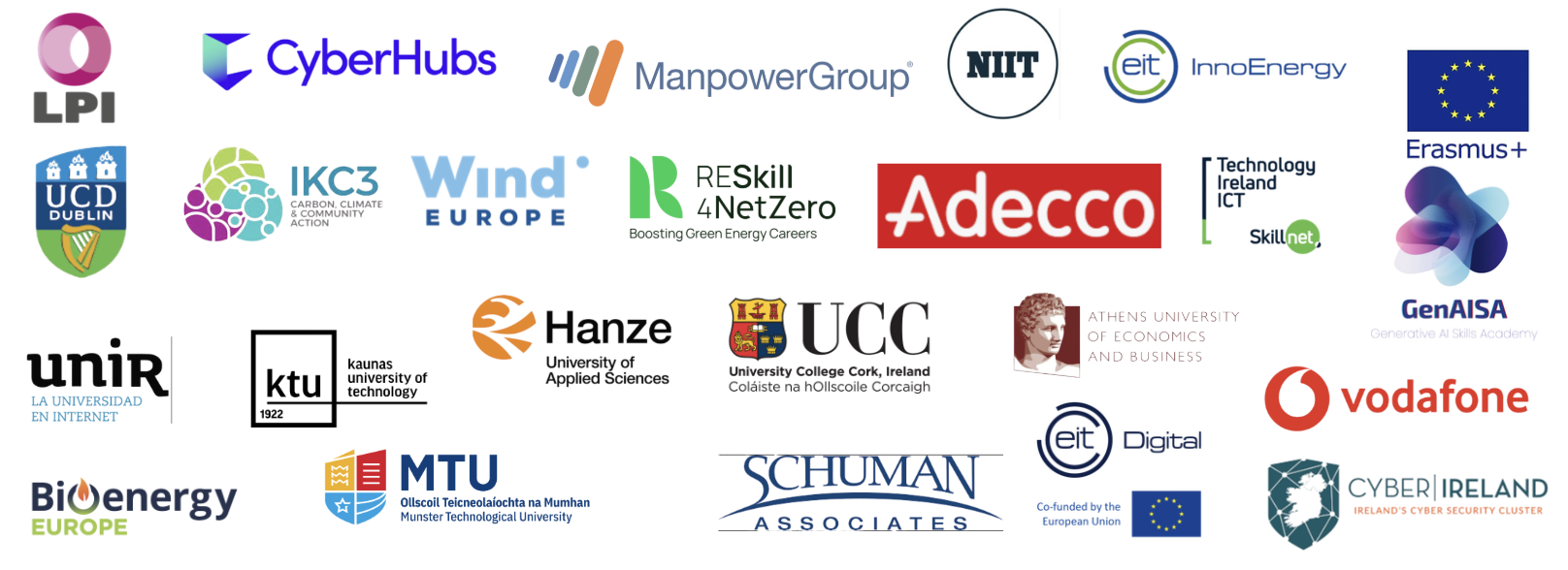 Abodoo partners and ecosystem logos